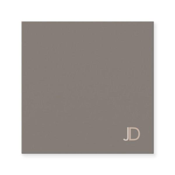 Modern Monogram Professional Elegant Color Harmony Square