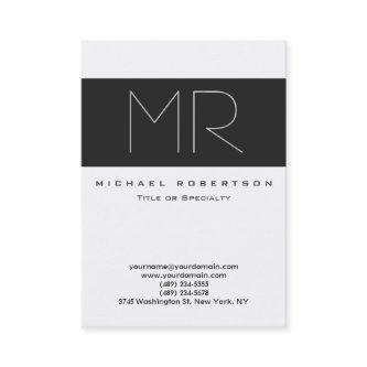 Modern Monogram Professional Large