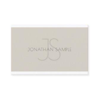 Modern Monogram Professional Simple Template Luxe