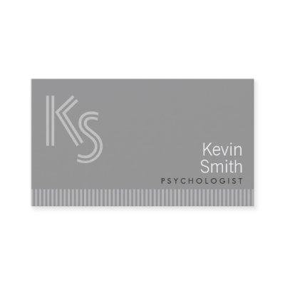 Modern Monogram Psychologist