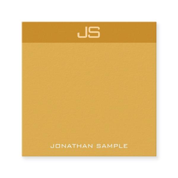 Modern Monogram Template Elegant Trend Colors Chic Square