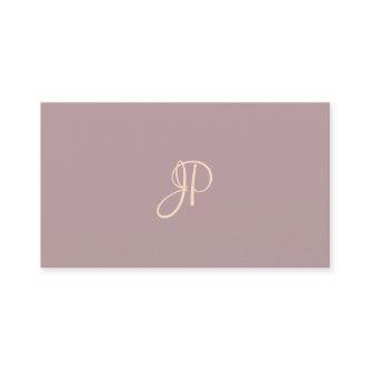Modern Monogrammed Template Calligraphed Script