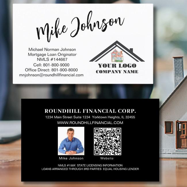Modern Mortgage Professional Logo QR Code