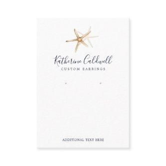 Modern Nautical | Starfish Earring Display Card