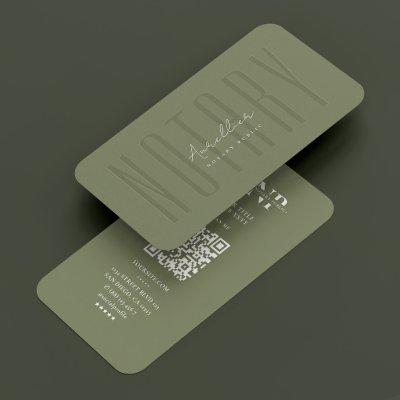 Modern Notary Loan Signing Sage Signature