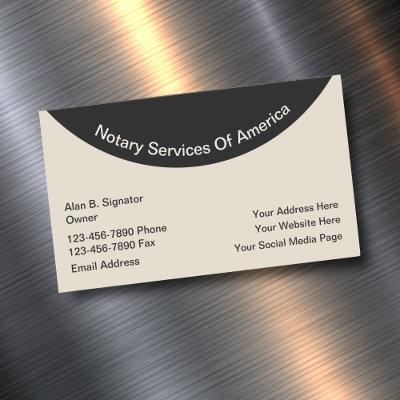 Modern Notary Services  Magnet