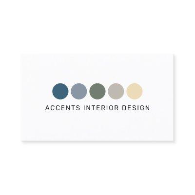 Modern Paint Swatch Pallet Design