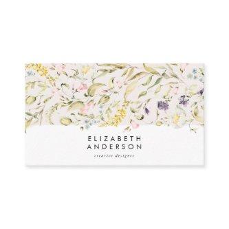 Modern Pampas Spring Wildflowers Floral Corporate