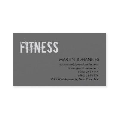 Modern Personal Trainer Gray