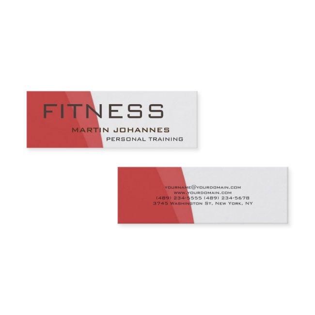 Modern Personal Trainer Sport Gym Bodybuilding Mini