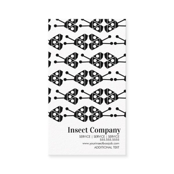 Modern Pest Control Bug Company Logo