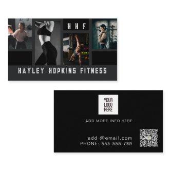 Modern Photo Collage Personal Trainer Fitness