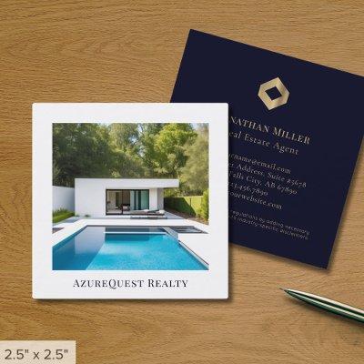 Modern Photo Custom Logo Square