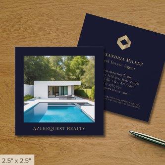 Modern Photo Square  with Custom Logo