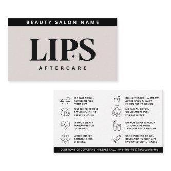 Modern Pink Brows Aftercare PMU Brow Instructions