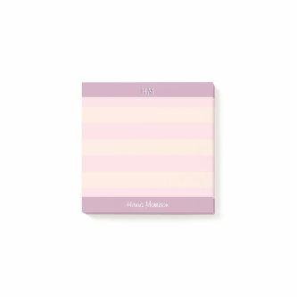 Modern Pink Office School Teacher Mom Student Post-it Notes
