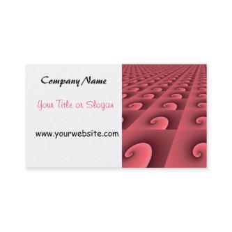 Modern Pink Swirl Design