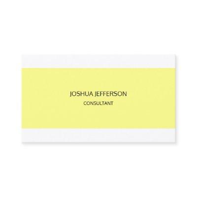 Modern Plain Minimalist Two Sided
