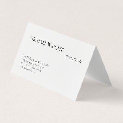 Modern Plain Simple Minimalist