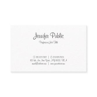 Modern Pretty Plain Handwritten Script Minimalist