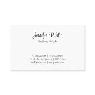 Modern Pretty Plain Handwritten Script Minimalist