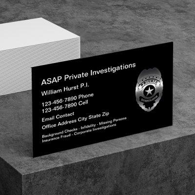 Modern Private Investigator Theme