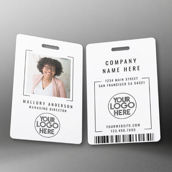Modern Professional Business Company Custom Logo  Badge