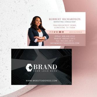 Modern Professional Business Photo Portrait & Logo