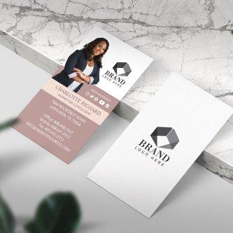 Modern Professional Business Photo Portrait & Logo