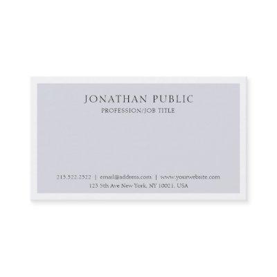 Modern Professional Clean Elegant Grey White