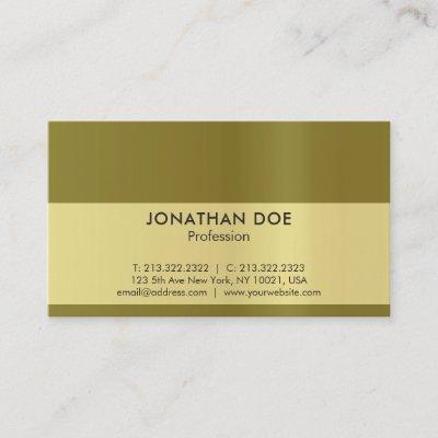 Modern Professional Creative Black and Gold Luxe