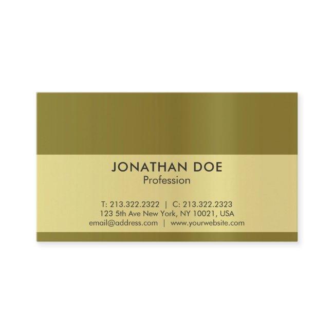 Modern Professional Creative Black and Gold Luxe