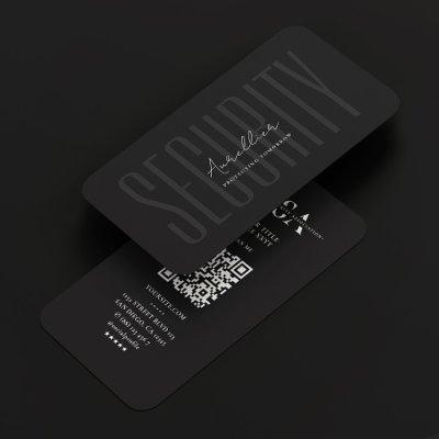 Modern Professional Cyber Security Dark