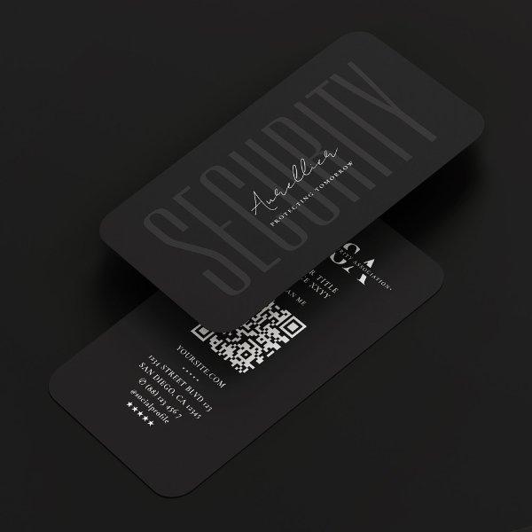Modern Professional Cyber Security Dark