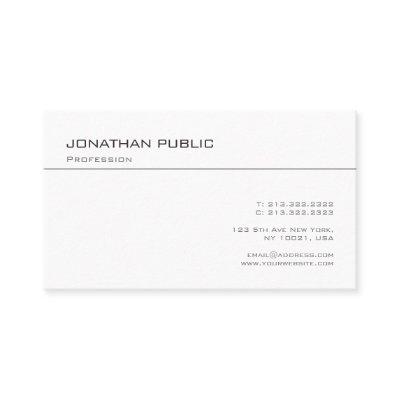 Modern Professional Design Minimalist Template