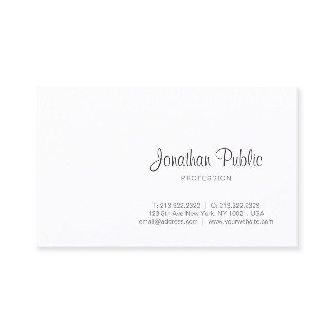 Modern Professional Elegant Calligraphy Script