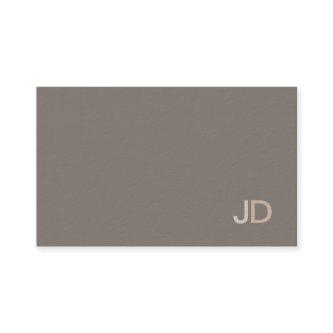 Modern Professional Elegant Monogram Plain Trendy