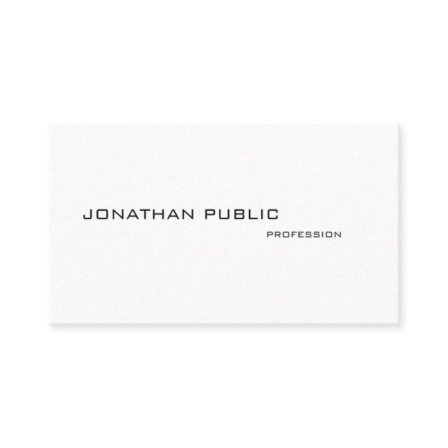 Modern Professional Elegant Simple Cool Minimalist