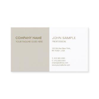 Modern Professional Elegant Trending Colors
