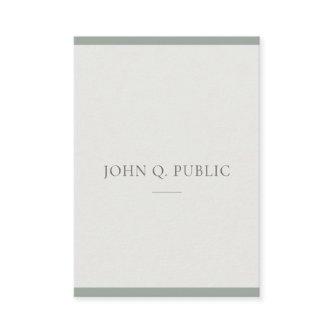 Modern Professional Minimalist Green Template