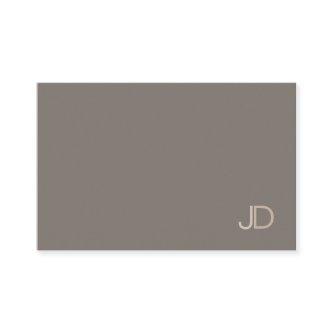 Modern Professional Monogram Plain Elegant Colors