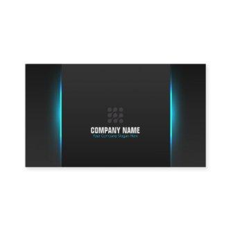 Modern Professional Neon Light Blue
