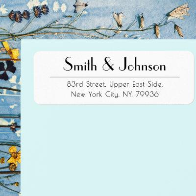 Modern Professional Office Business Return Address Label