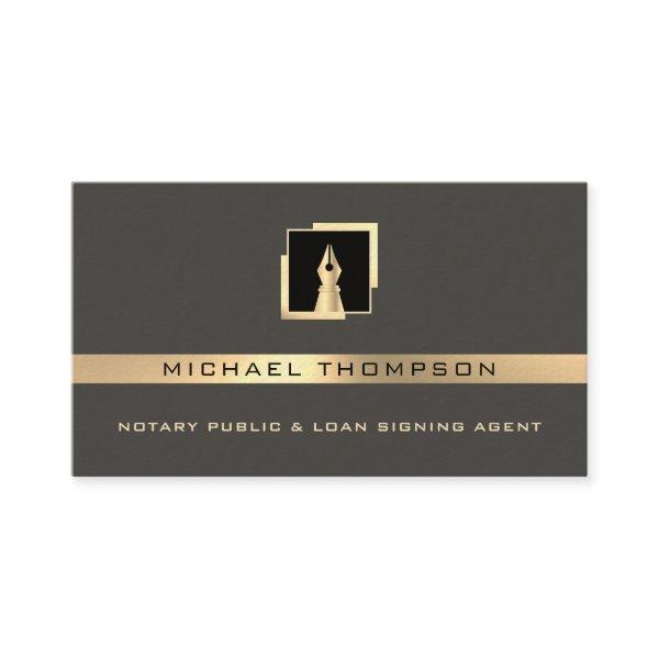 Modern professional pen logo