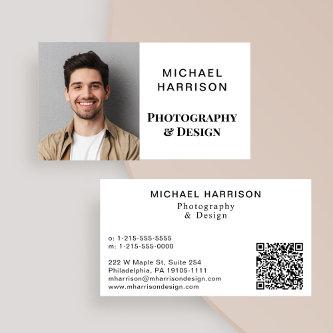 Modern Professional Photo QR Code