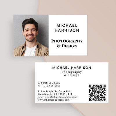 Modern Professional Photo QR Code