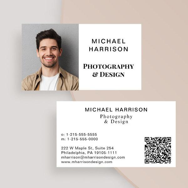 Modern Professional Photo QR Code