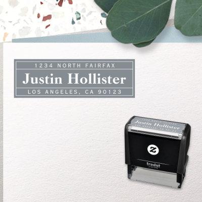 Modern Professional | Return Address Self-inking Stamp