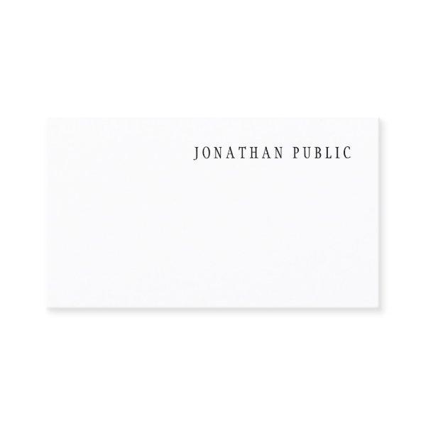 Modern Professional Simple Design Elegant Template