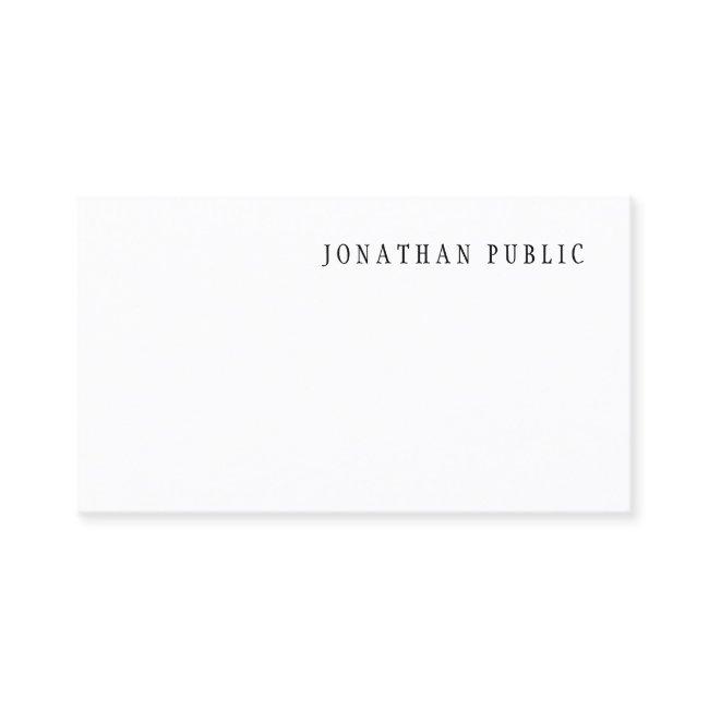 Modern Professional Simple Design Elegant Template